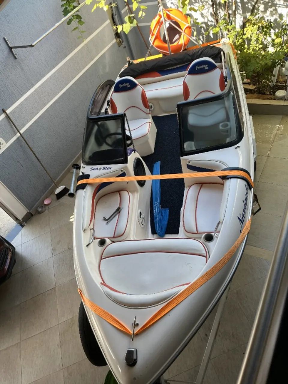 Lancha Focker 16 pés, ano  2005,  motor Yamaha 90  HP - Foto 4
