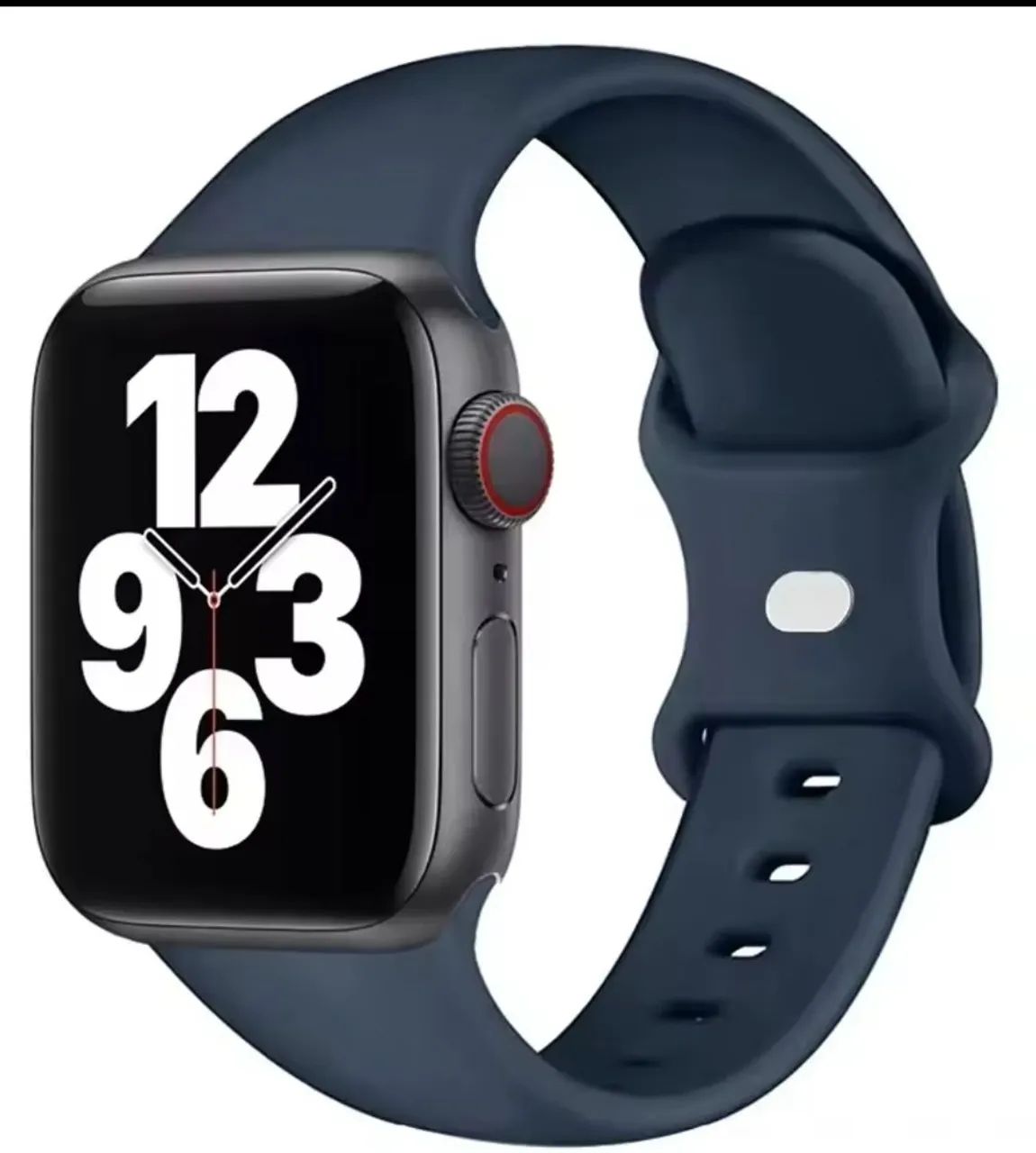 Pulseira pra Apple Watch Azul ou preta 42 a 46mm - Foto 2