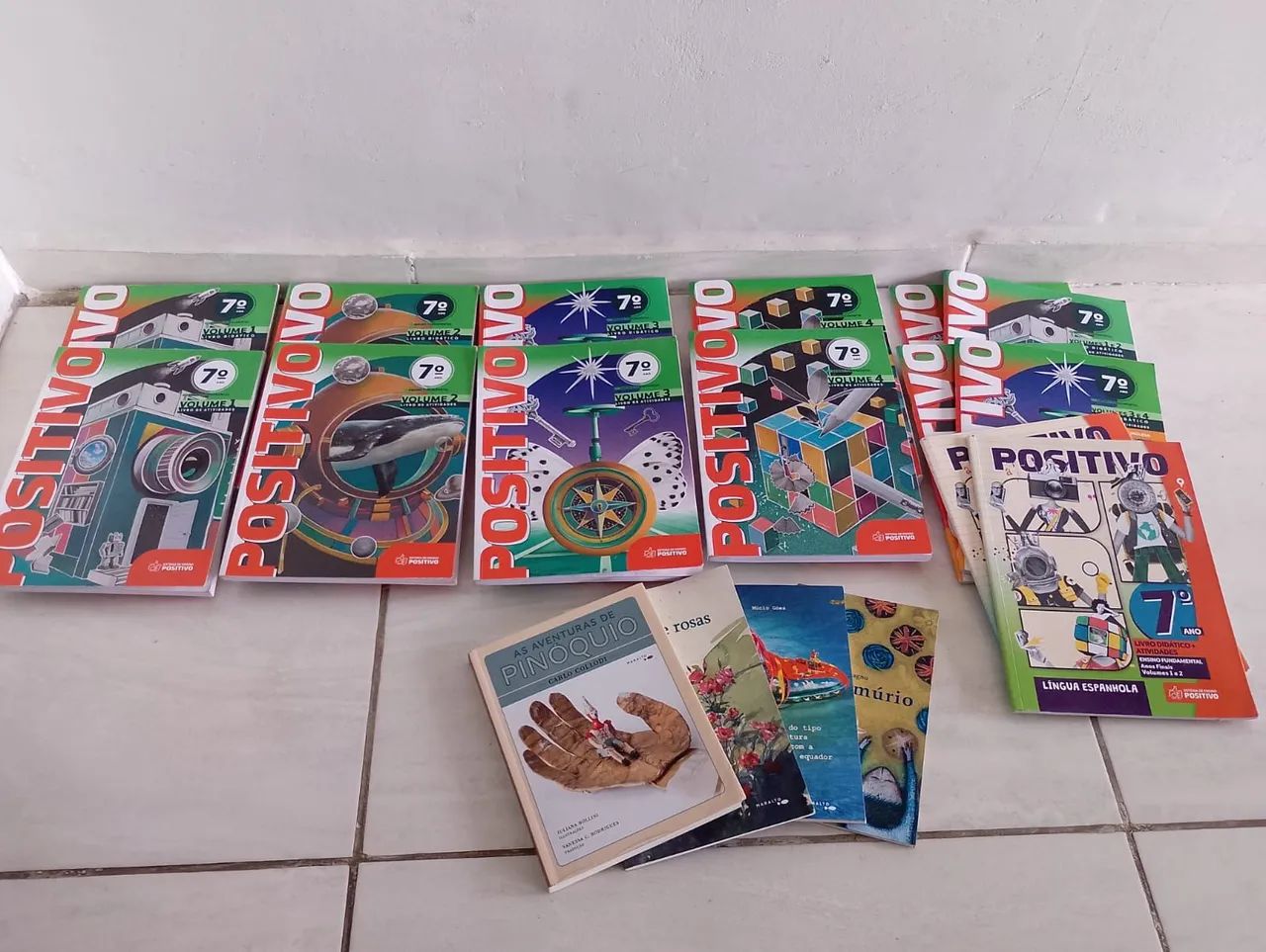 Coleção completa 7°ano Positivo 