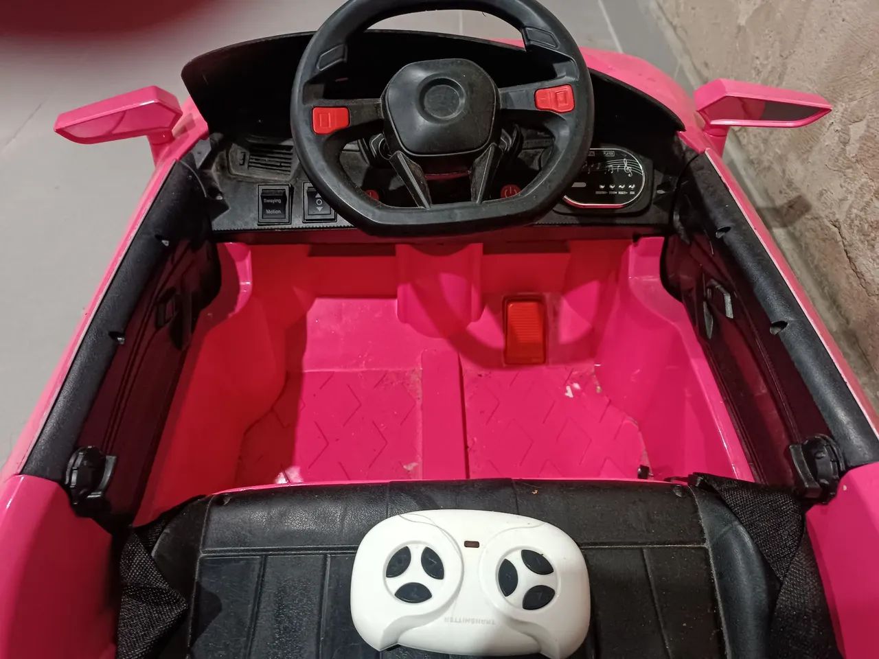 Carrinho Elétrico Infantil Rosa - Foto 3