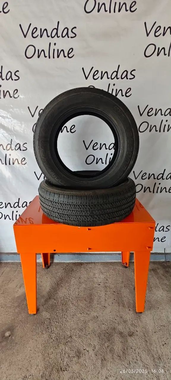 Pneus 255/60/18 Bridgestone Dueler (Cartão em 18x) 