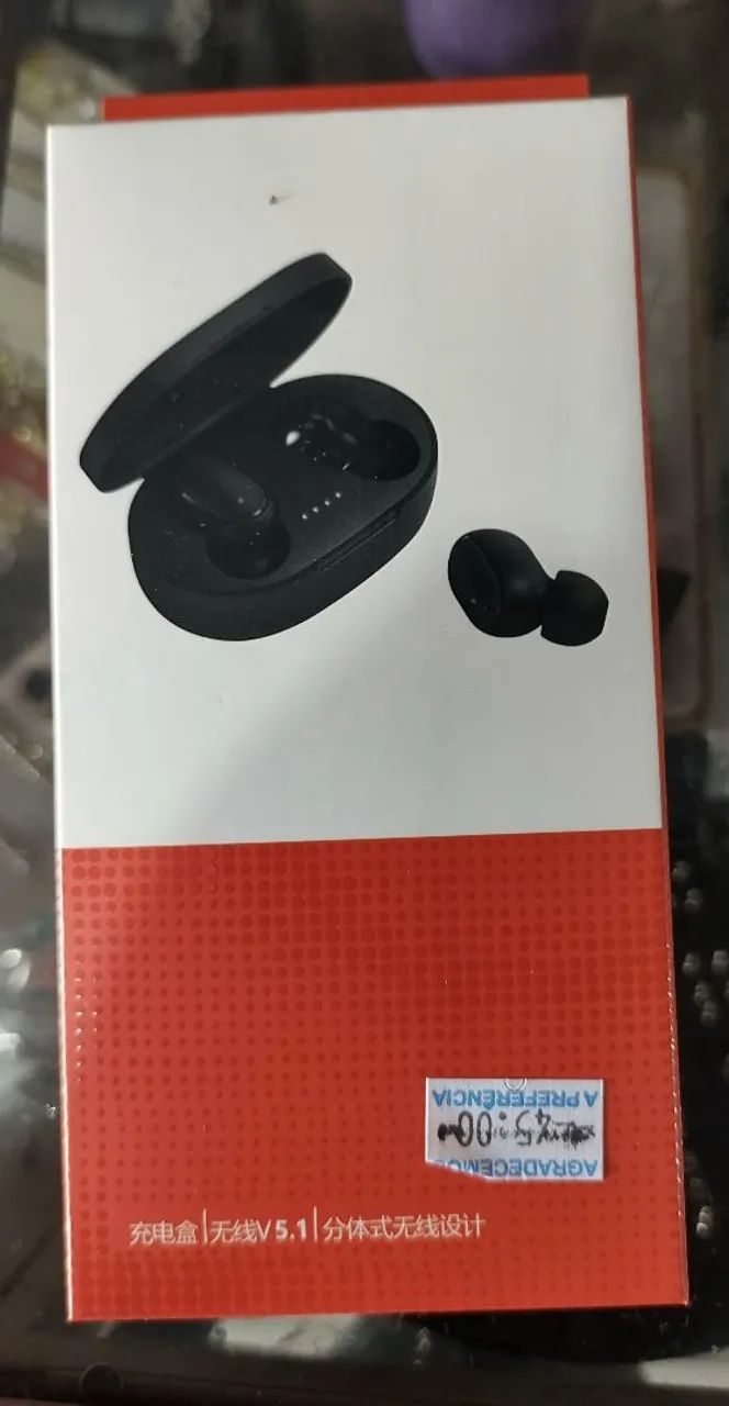 Fone de ouvido TWS sem fio