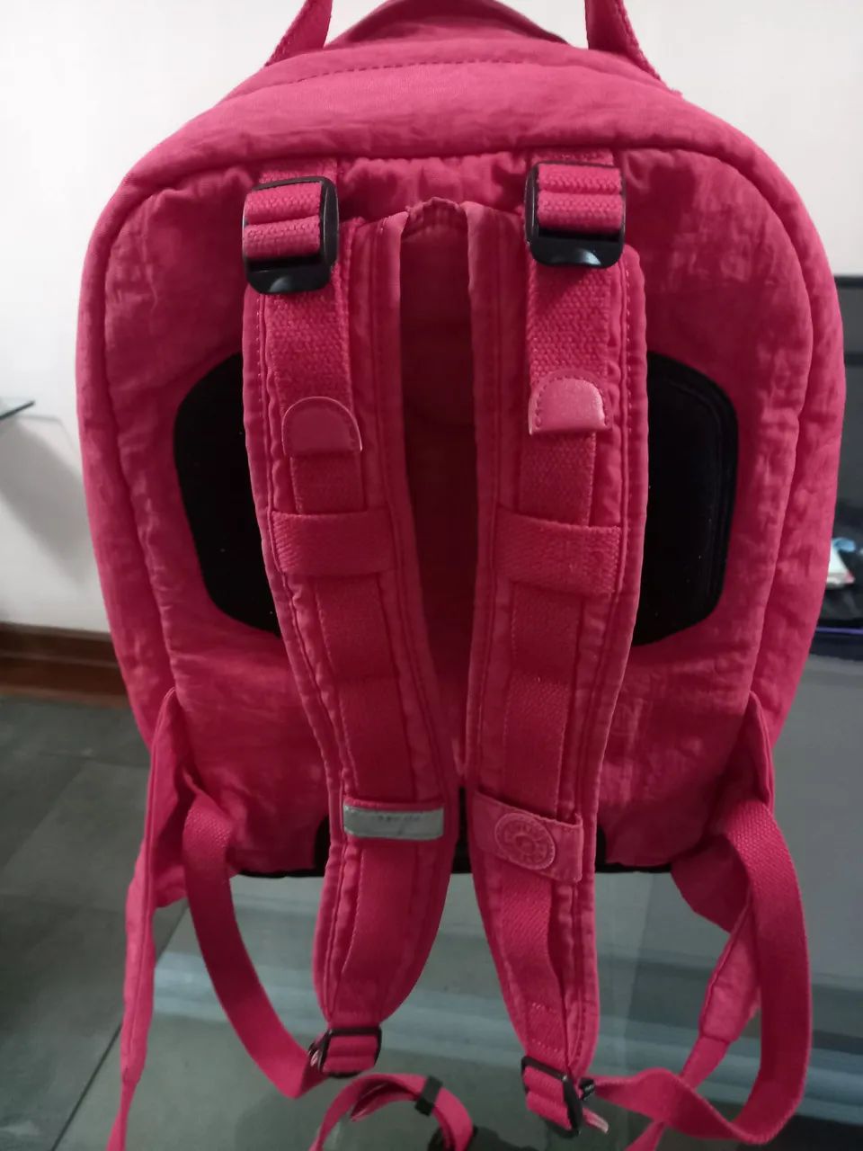 Mochila Kipling Vermelha - Foto 3