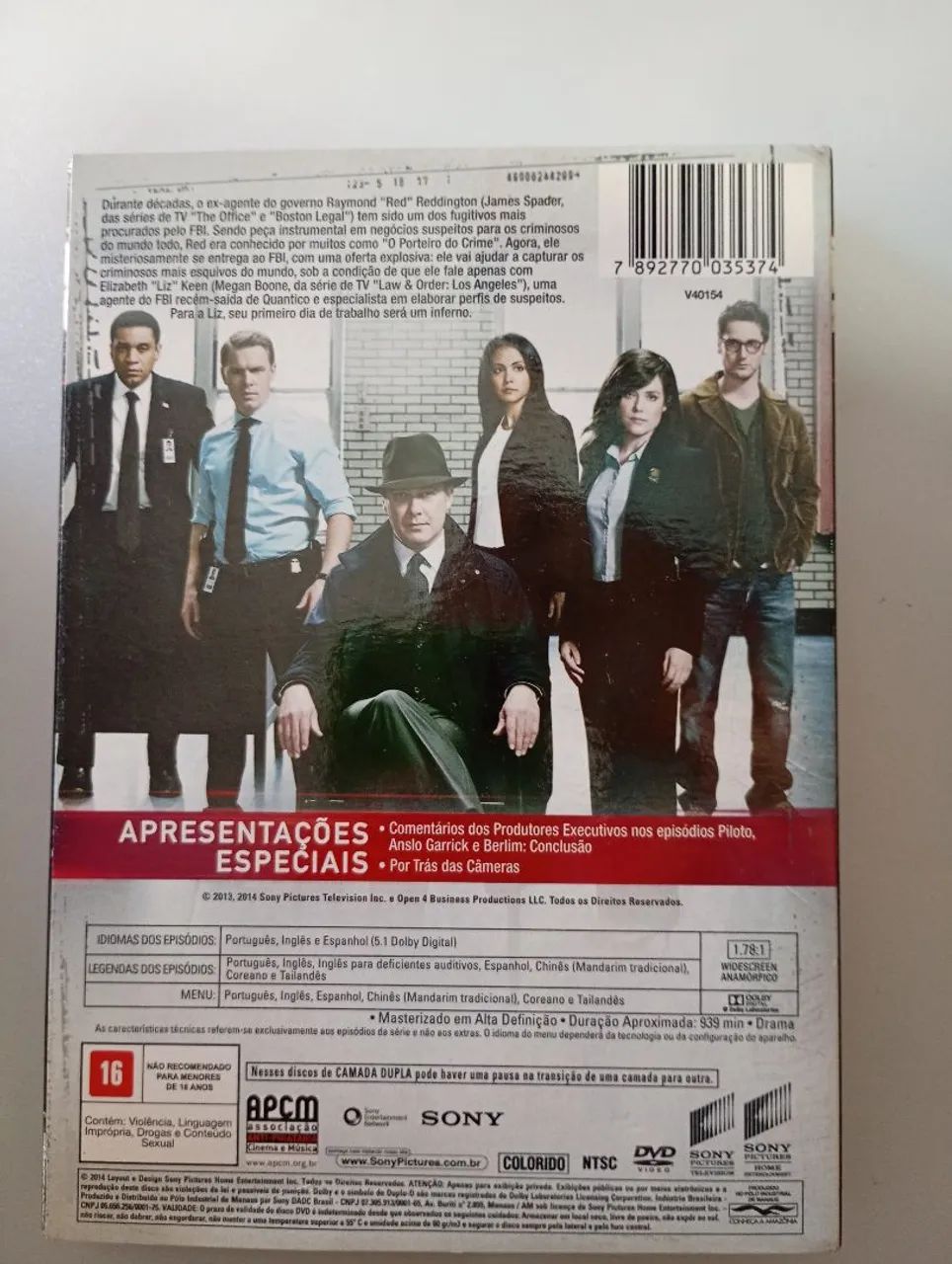 Box Filme em DVD Blacklist  - Foto 3
