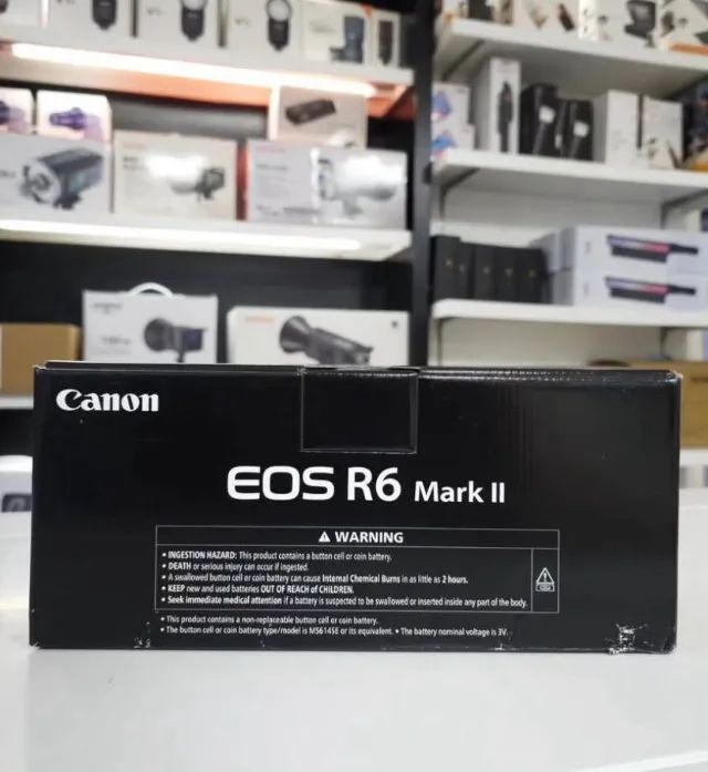 Câmera Cânon Eos R6 Mark II + Lente 24-105mm Lacrada - Foto 2