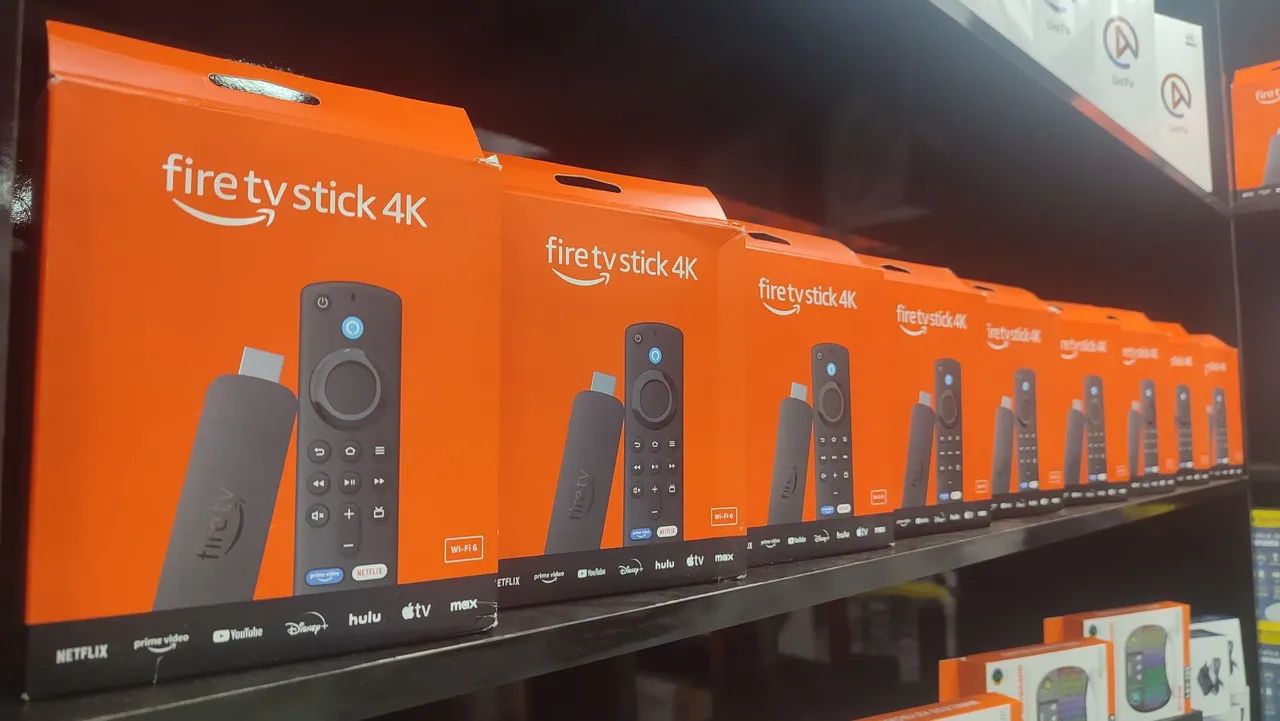 Fire tv stick 4k wi-fi 6 Alexa Amazon original garantia 01 ano loja física 