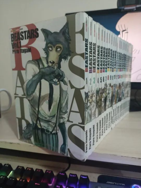 Coleção Mangás Beastars Completo 1 ao 22 Pouco Usado