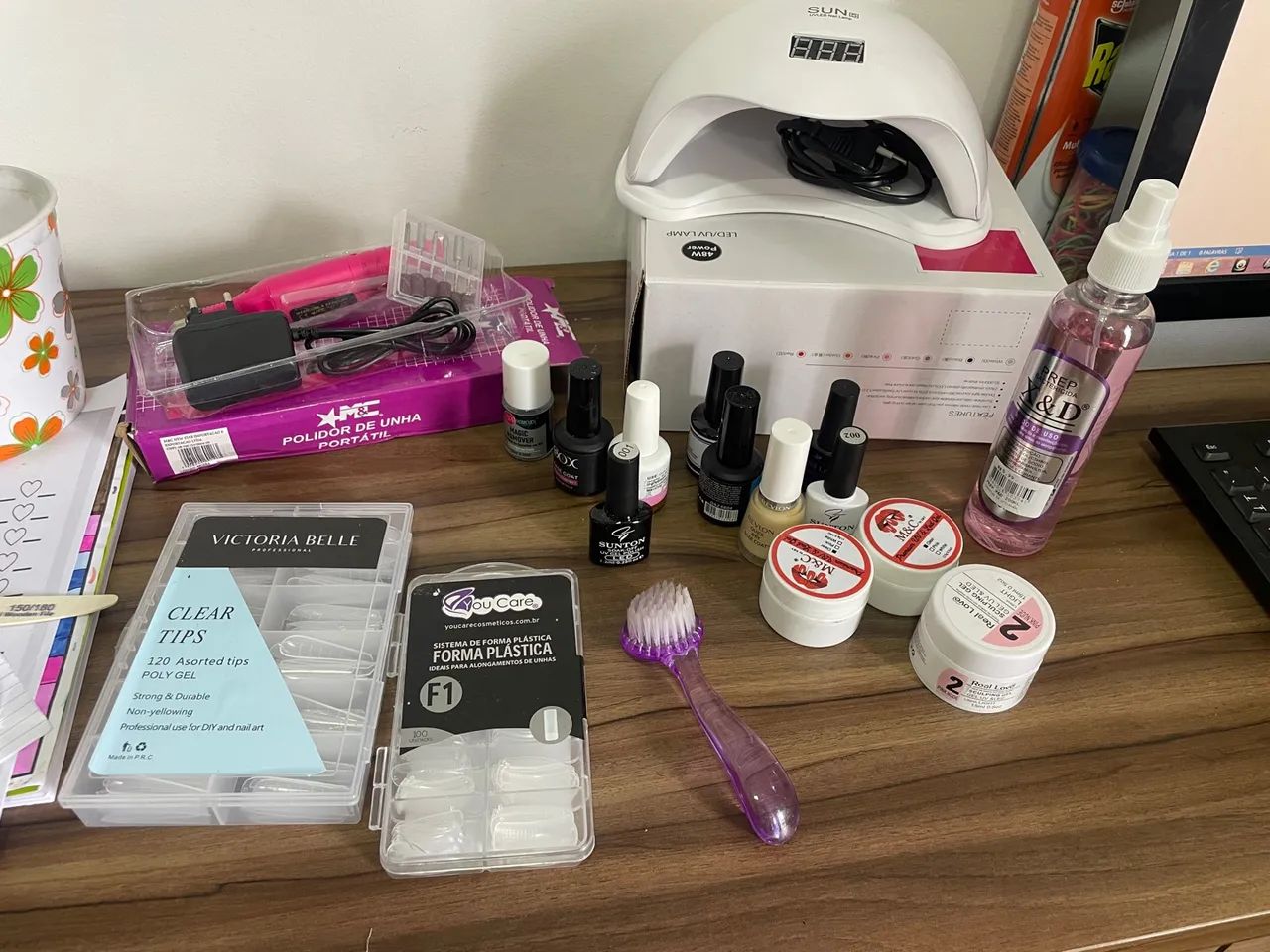 Kit iniciante alongamento unha em gel  - Foto 3