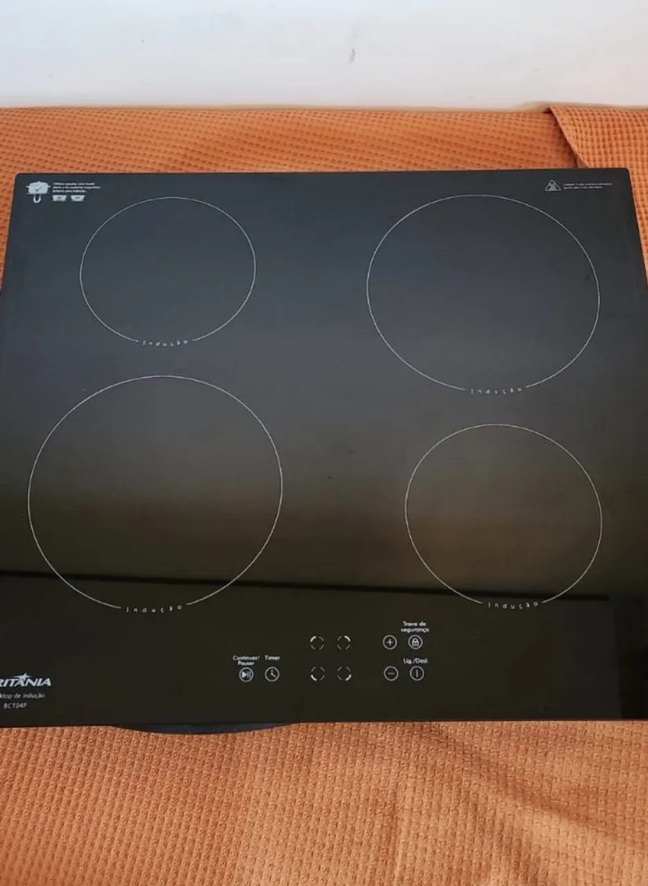 cooktop de indução britânia bct04p manual