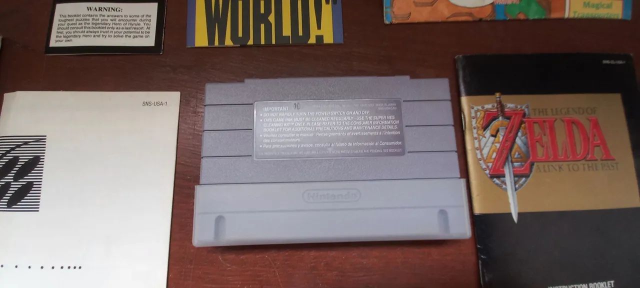 CARTUCHO ZELDA - SNES - ORIGINAL - Foto 3