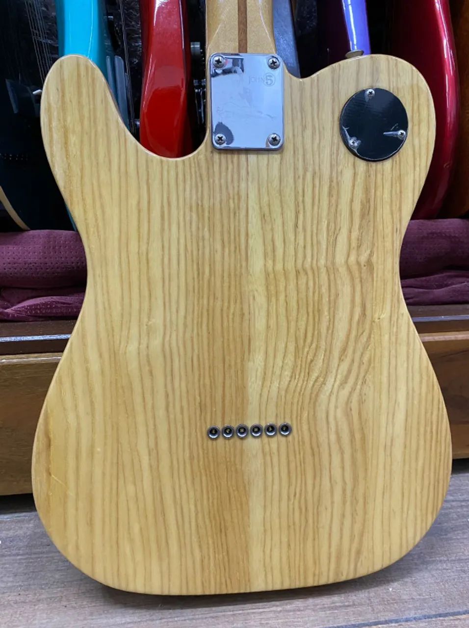 Telecaster Preta Fender J5 John 5 60th 2006 - Instrumentos