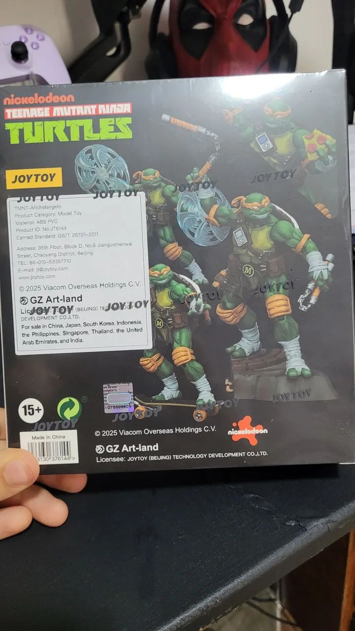 Action figure michelangelo joytoy 1/18 - Foto 2