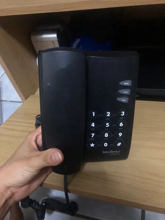 Telefone Fixo Intelbras - Ótimo estado!