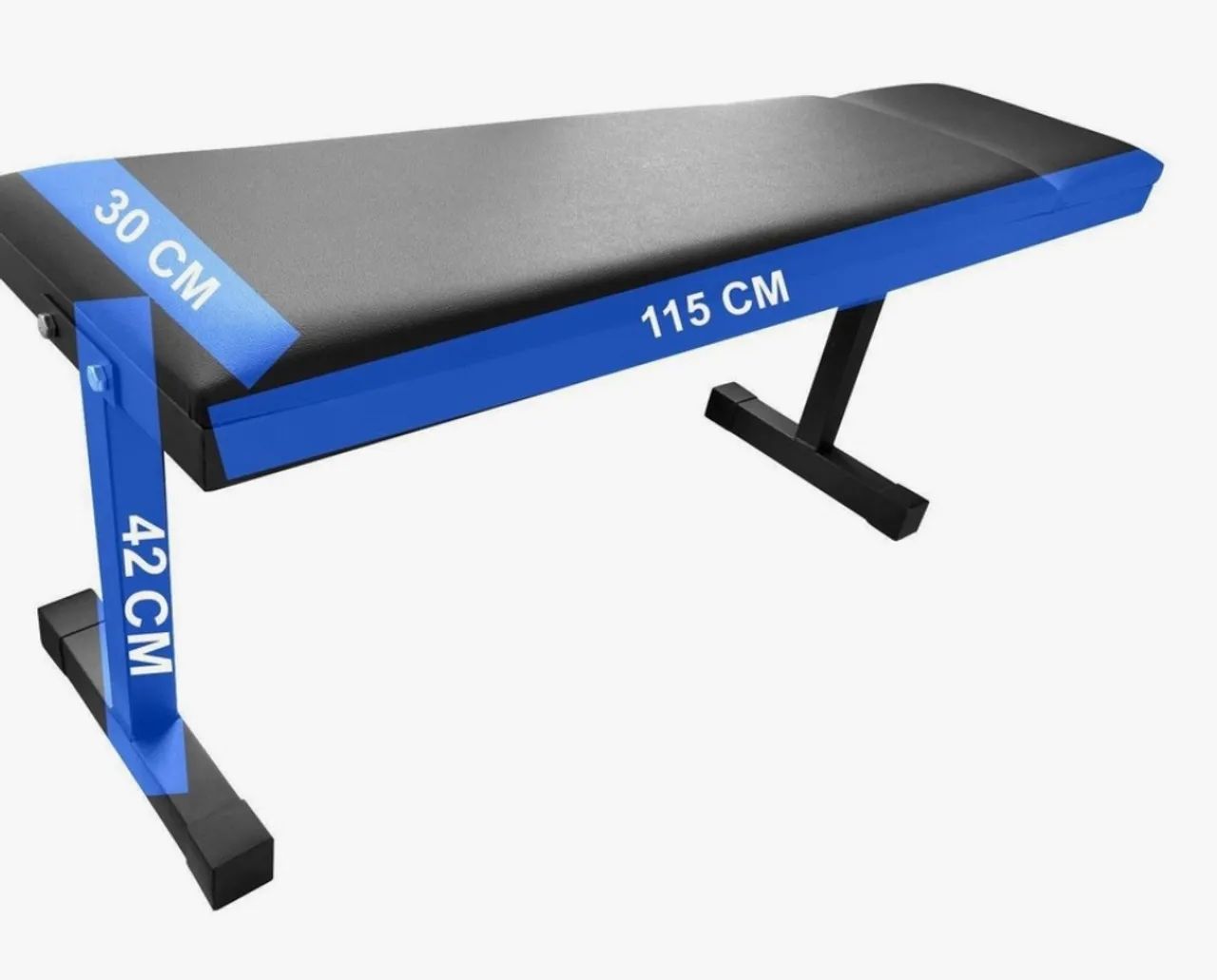 Banco reto Fitness para exercícios