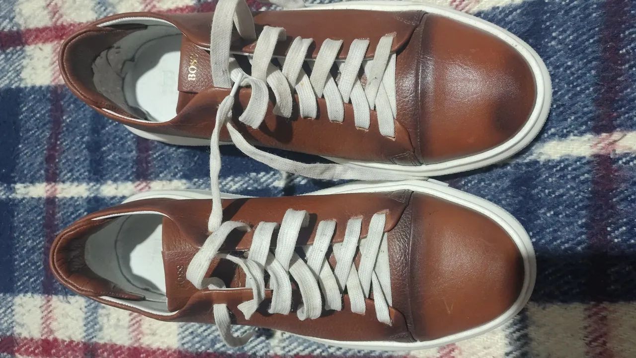 Tênis Hugo Boss couro - Foto 2