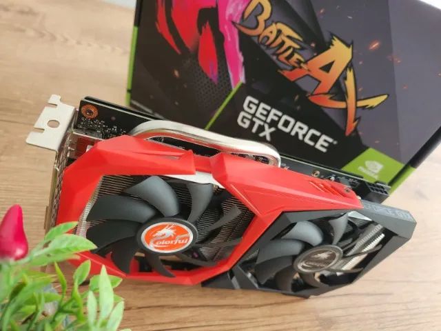 Placa de Vìdeo GTX 1660ti 6GB Colorfull Novíssima | Caixa e Acessórios - Foto 3