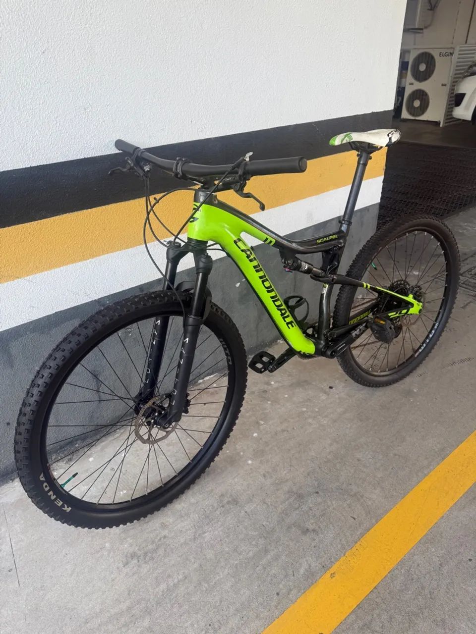 Bicicleta Cannondale Carbon Trail Aro 29 Verde Ciclismo