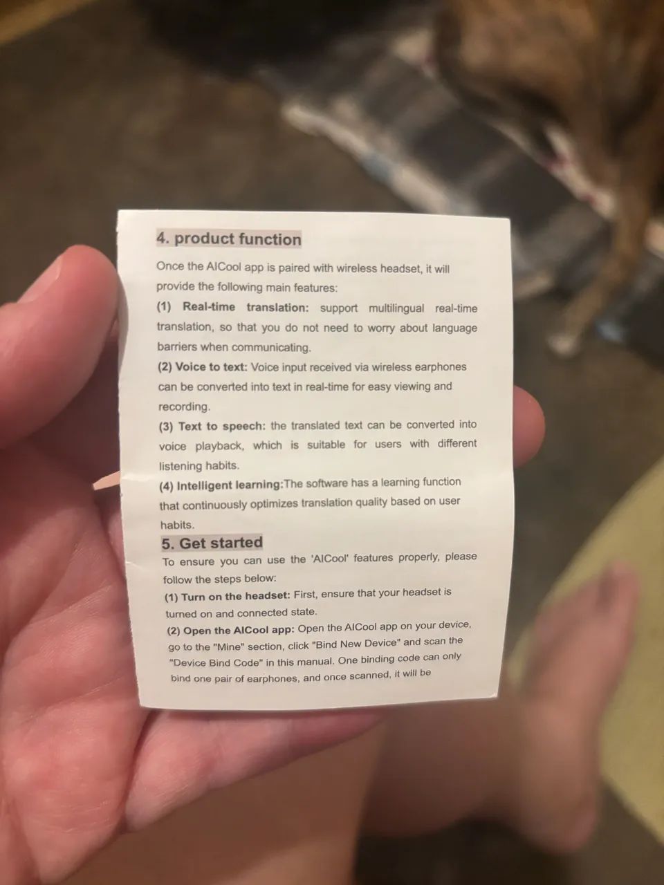 Headphone wireless com tradutor - Foto 4