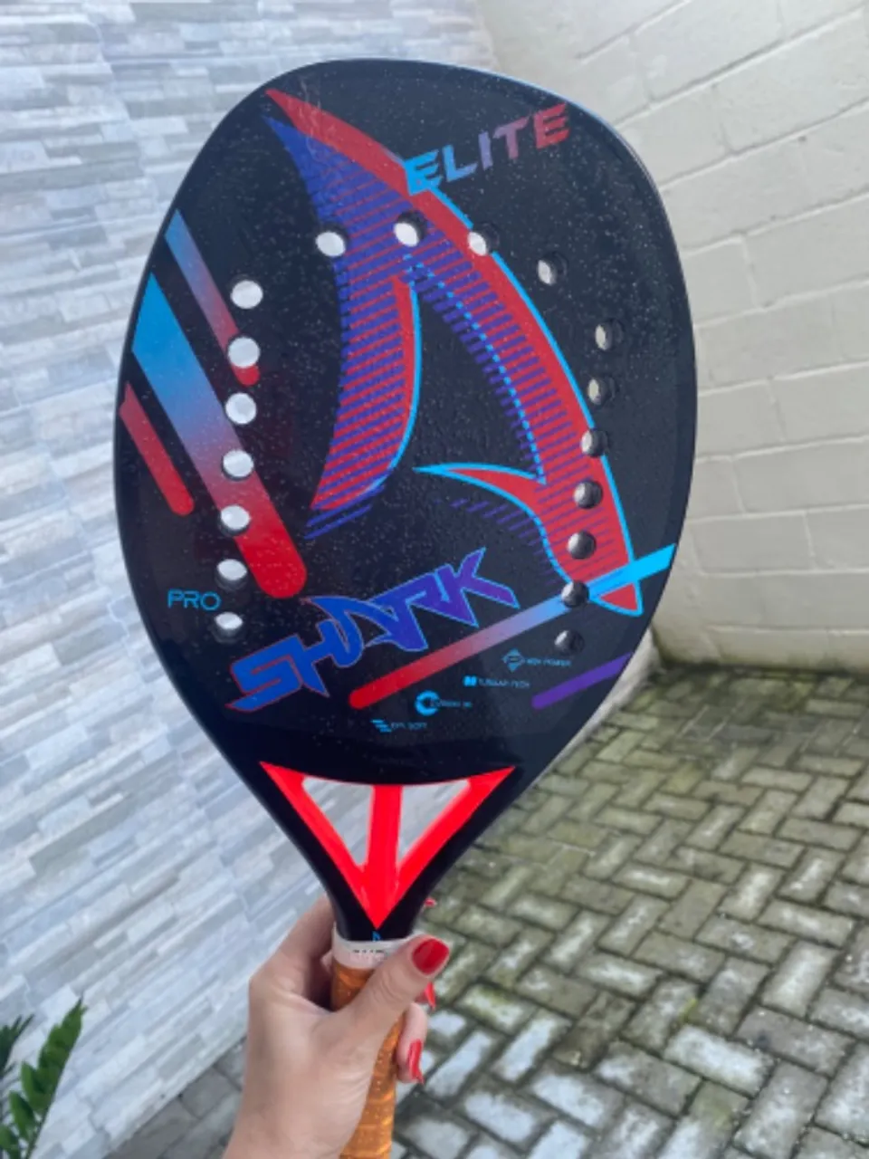 Raquete shark 3k carbono