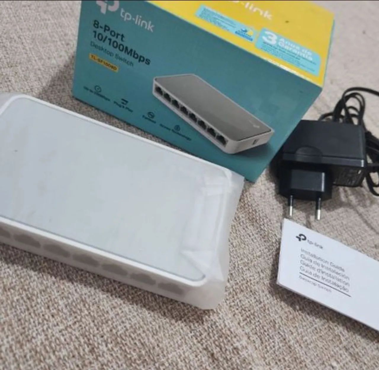 Switch TP-Link 8 Portas 10/100Mbps
