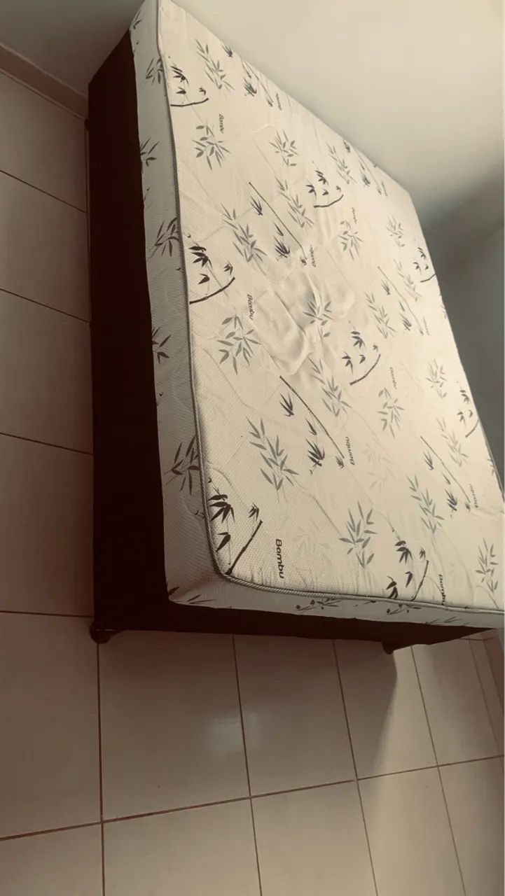 Cama Box Casal Semi Ortopédica Espuma Dobrada - Foto 3