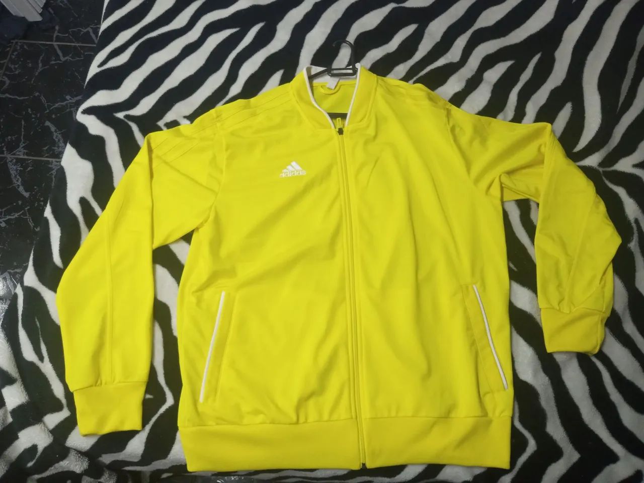 Jaqueta Adidas Amarela - Tamanho xl - Foto 4