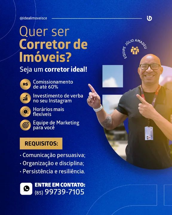 Vaga de Corretor de Imóveis na Caucaia, Oportunidade
