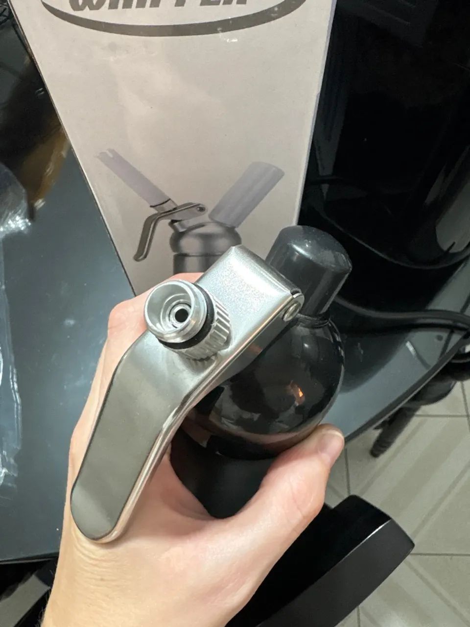 Sifão de Chantilly Profissional - NOVO - Foto 2