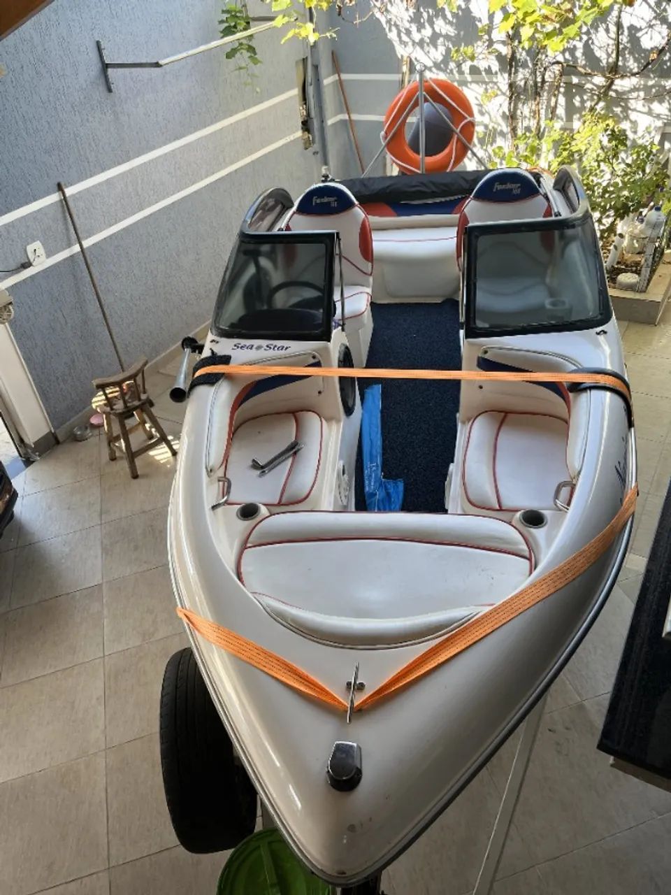 Lancha Focker 16 pés, ano  2005,  motor Yamaha 90  HP - Foto 5