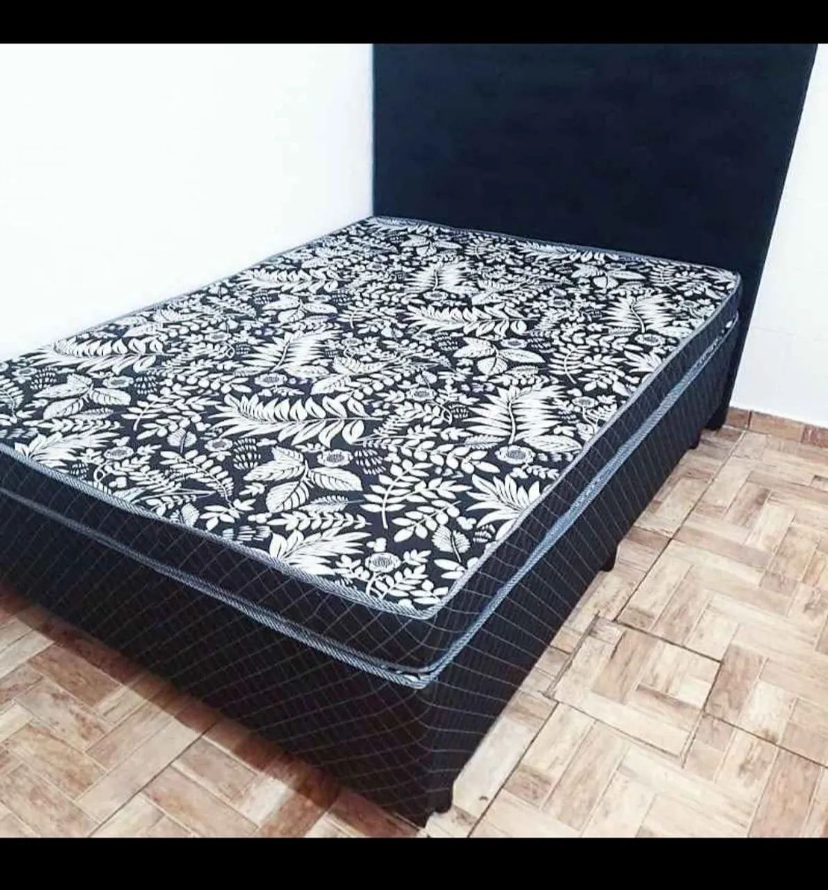 CAMA CASAL BOX CONJUGADA 20CM COM MOLAS ENSACADAS OU SEM FRETE GRÁTIS  - Foto 2