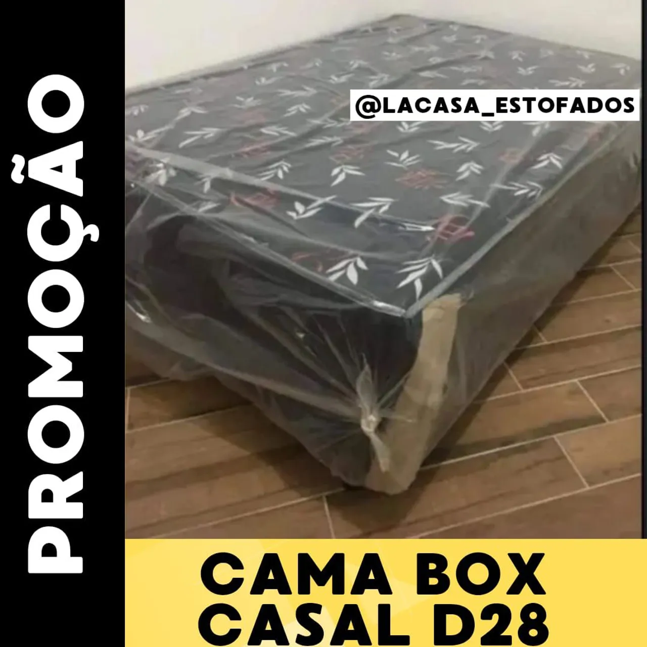 Cama Box Casal D28 - Nova - Em promoção!!