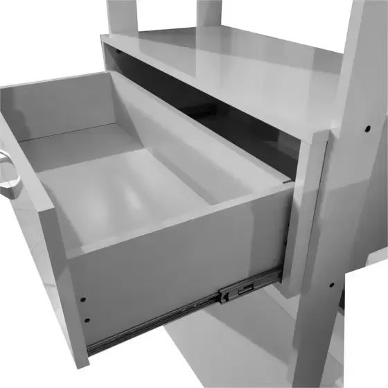 Home Office Mesa Vigor e Livreiro Emoção - Entrega e montagem grátis p/Fortaleza - Foto 5