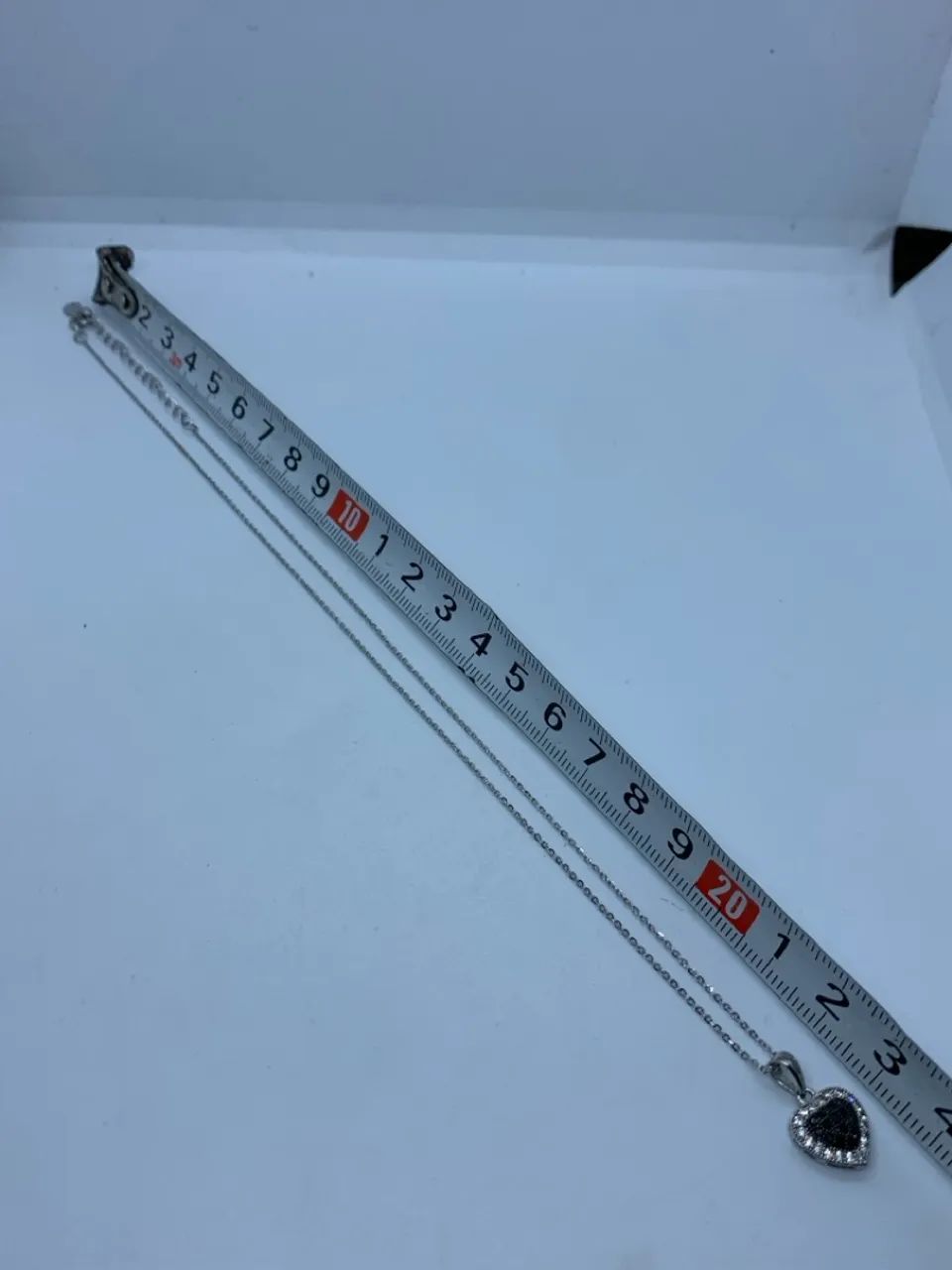 Colar Prata 925 Coração com Pedras - Foto 4