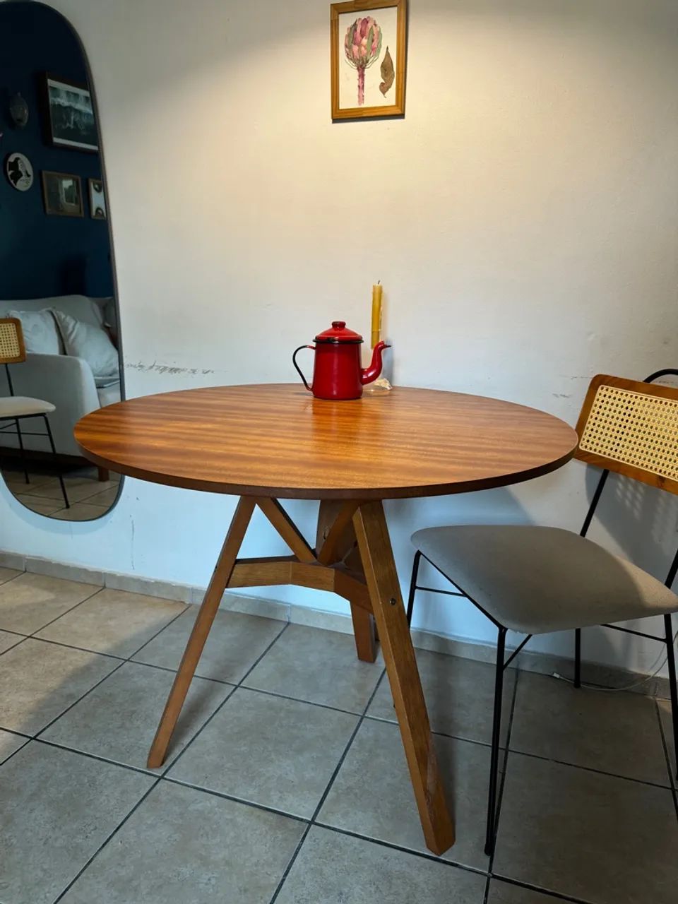 Mesa de madeira tokstok