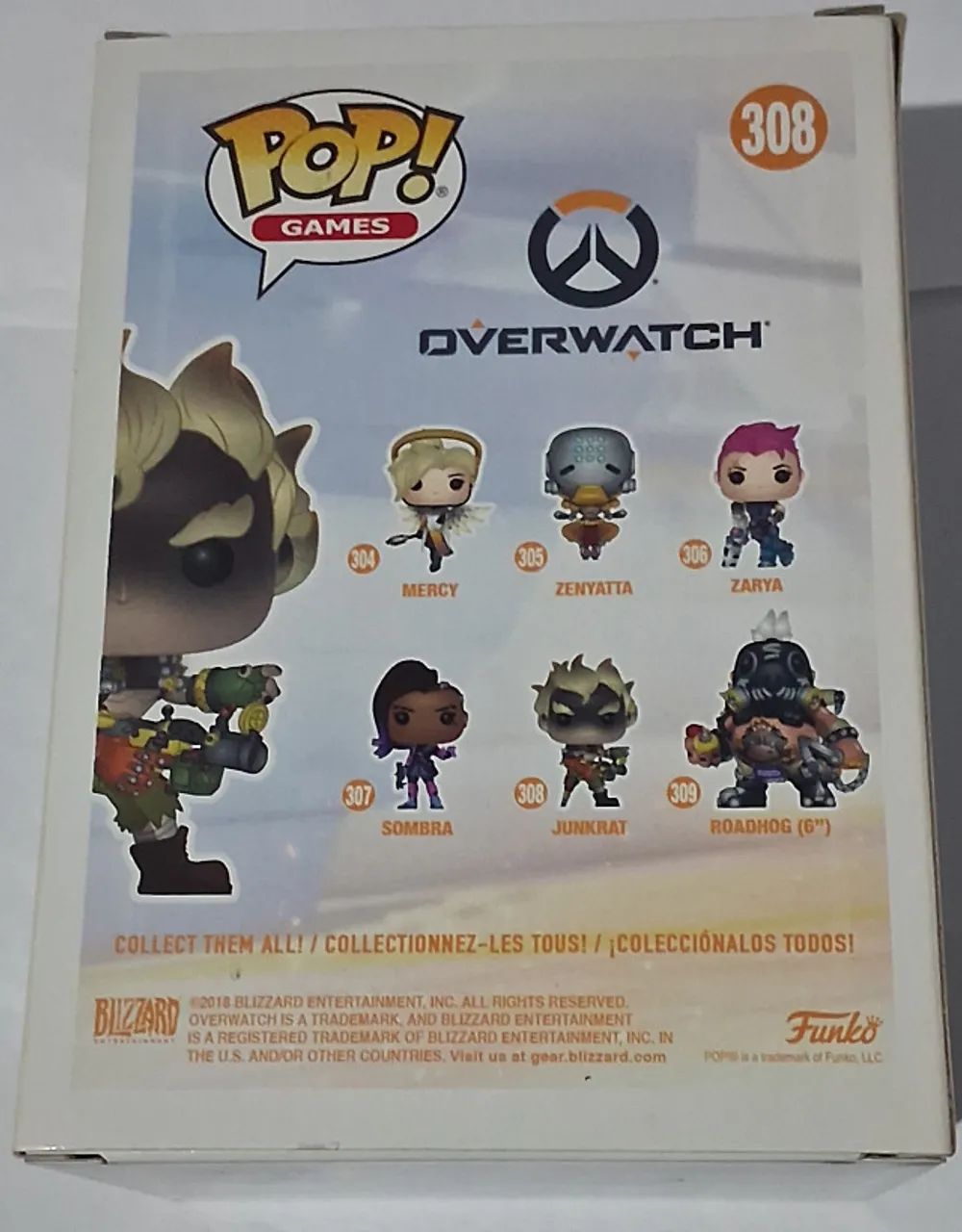 Boneco Funko Pop! Games Junkrat Overwatch #308 - Foto 2