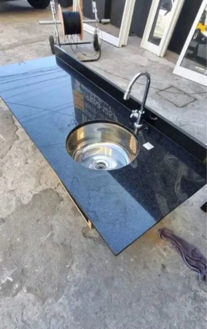 Pia Gourmet são gabriel cuba inox redonda - Foto 6