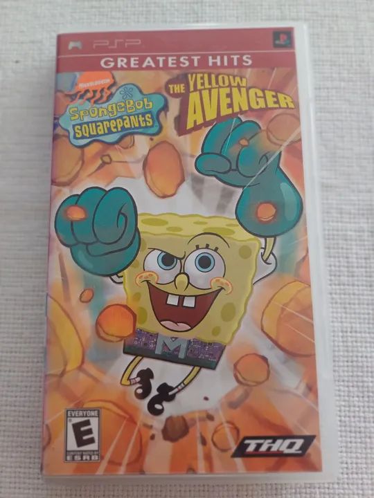Jogo de PSP Bob Esponja