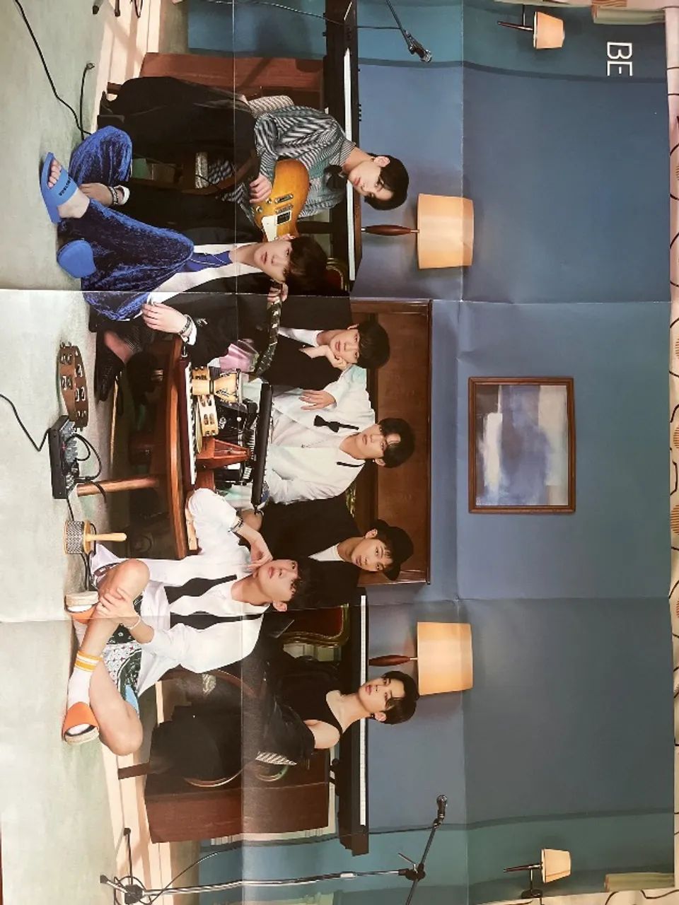Poster do Bts original do album be
