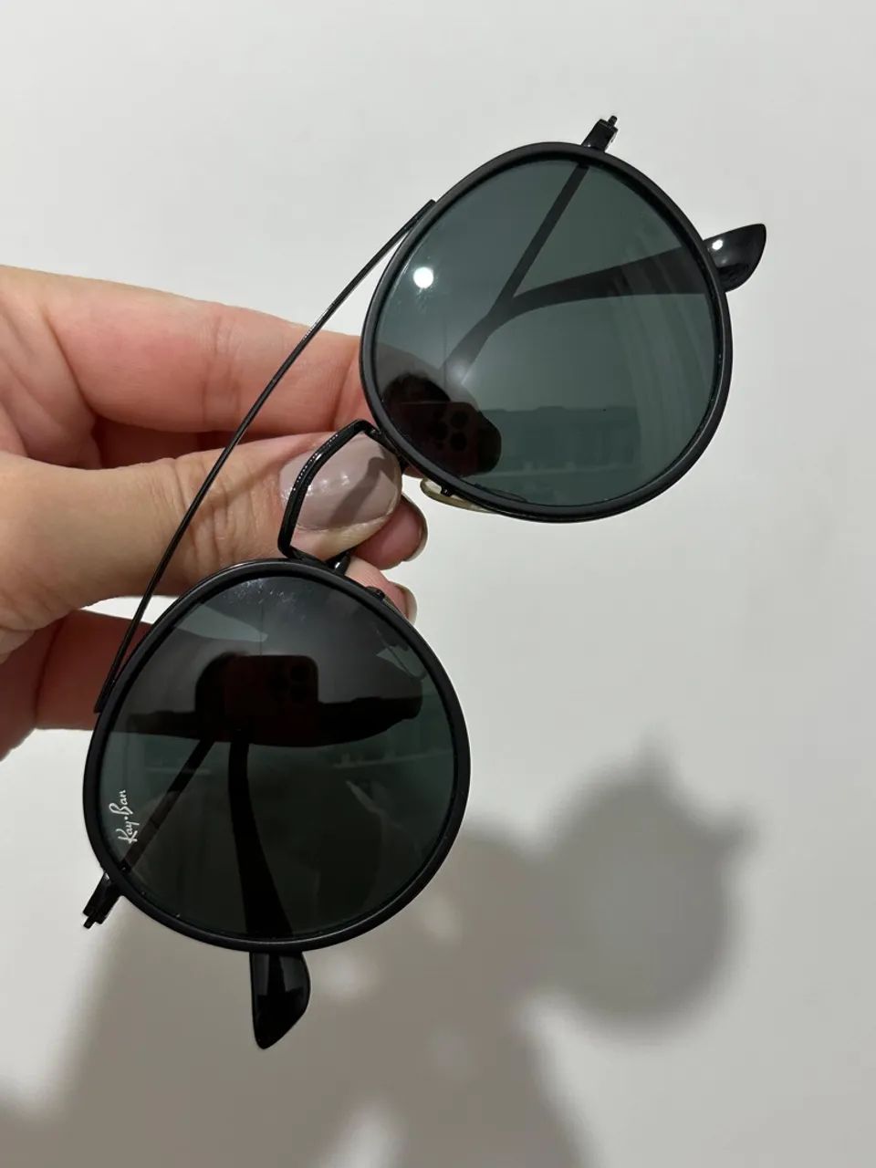 3 - Óculos de Sol Ray-Ban Redondos