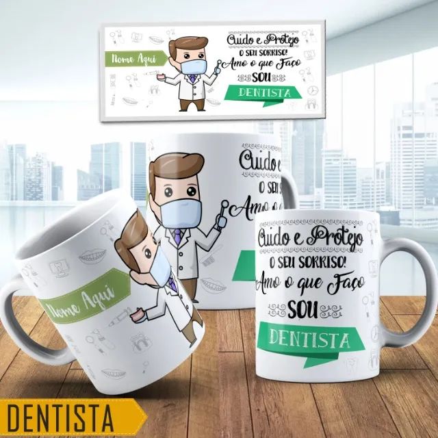 Canecas Dia do Dentista - Foto 4