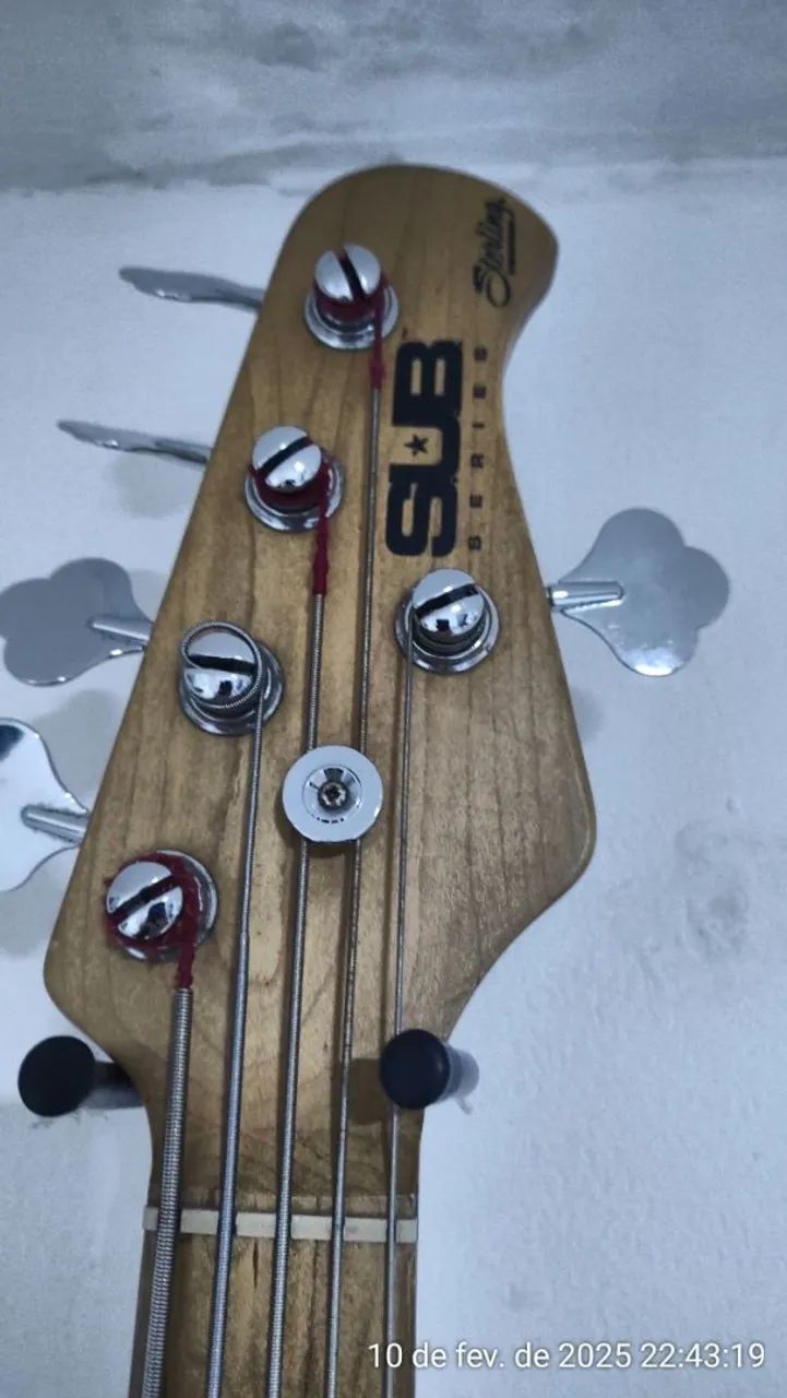 Baixo SUB Music Man sterling 5 cordas. - Foto 4