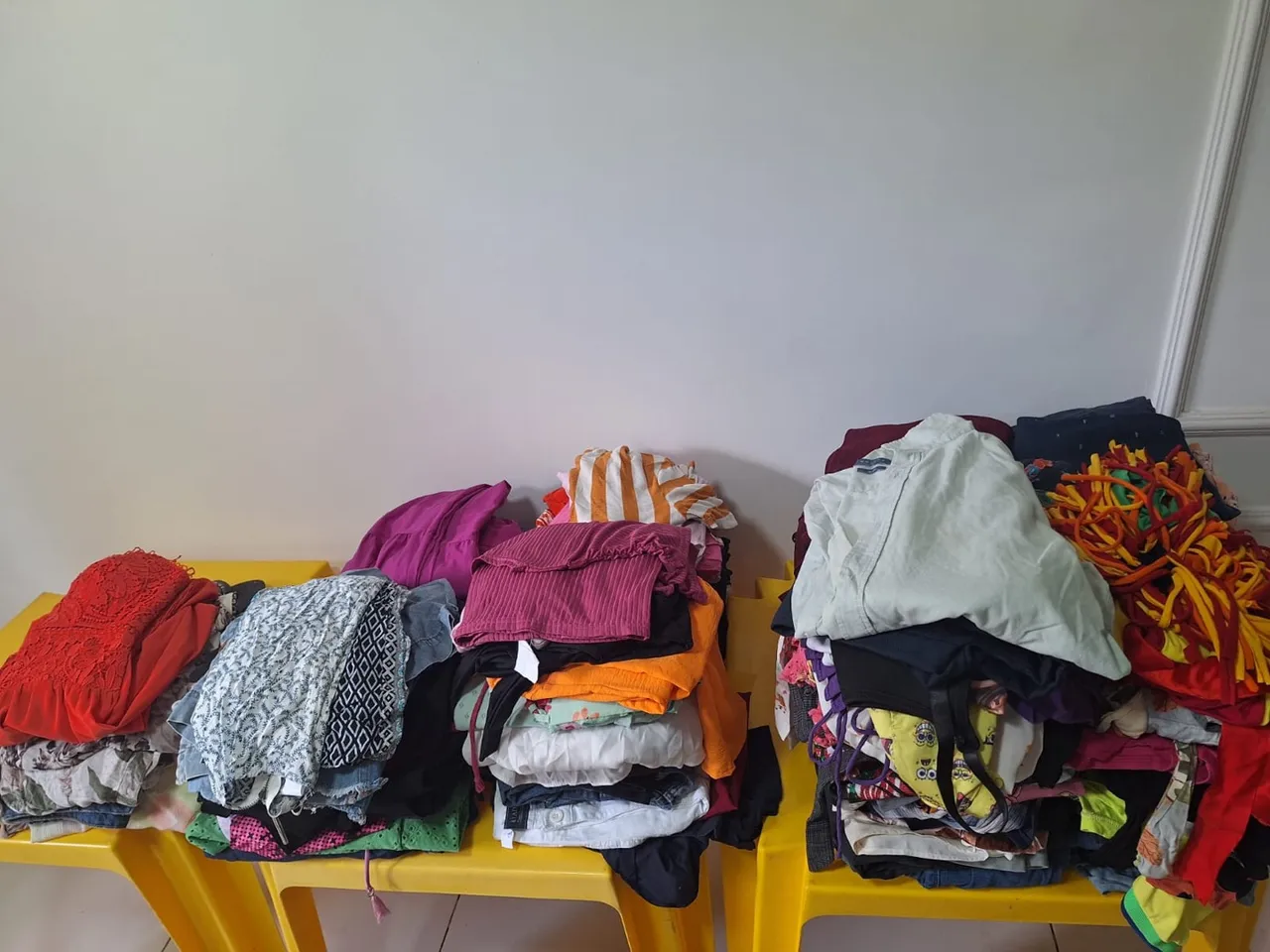 Roupas para Bazar