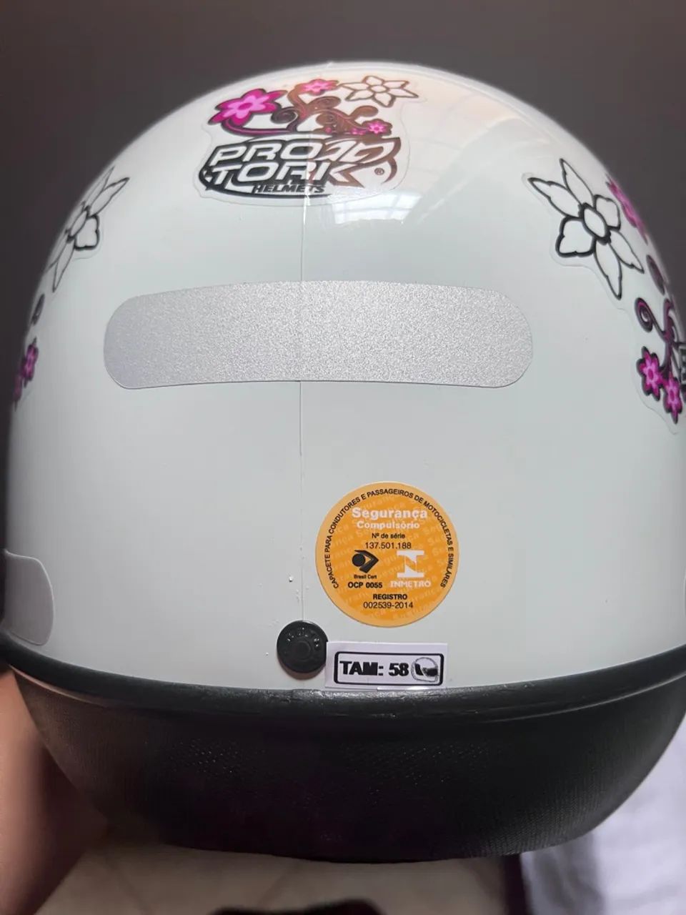 Capacete feminino novo (passo cartão) - Foto 2