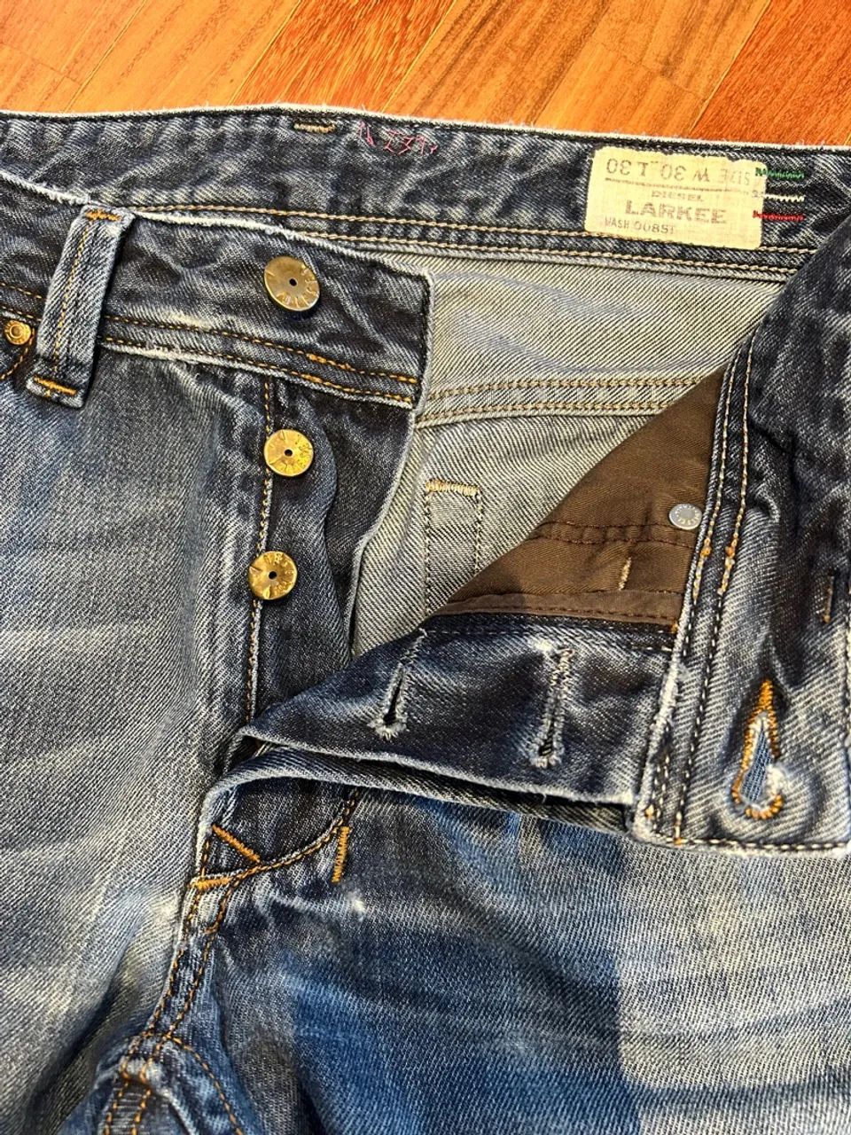 Calça Jeans Diesel Azul - Original - Foto 2