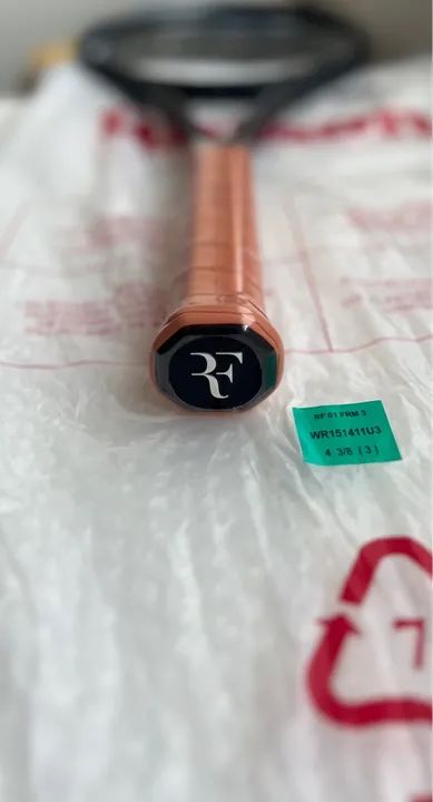 Raquete Wilson edicao limitada Roger Federer RF01 300g / L3 - Foto 6