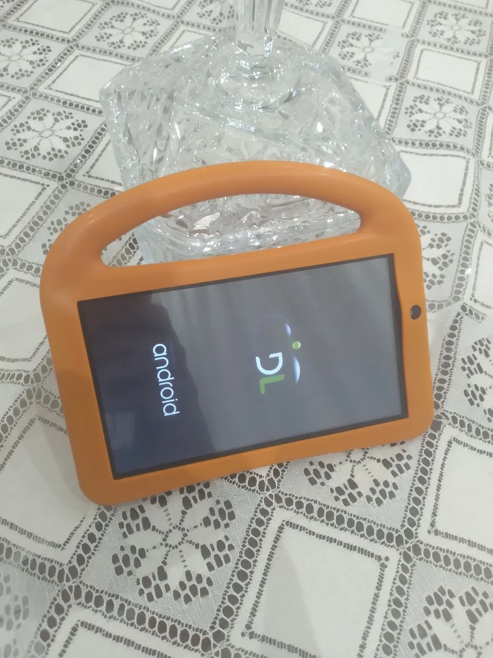Tablet DL travado tela inicial