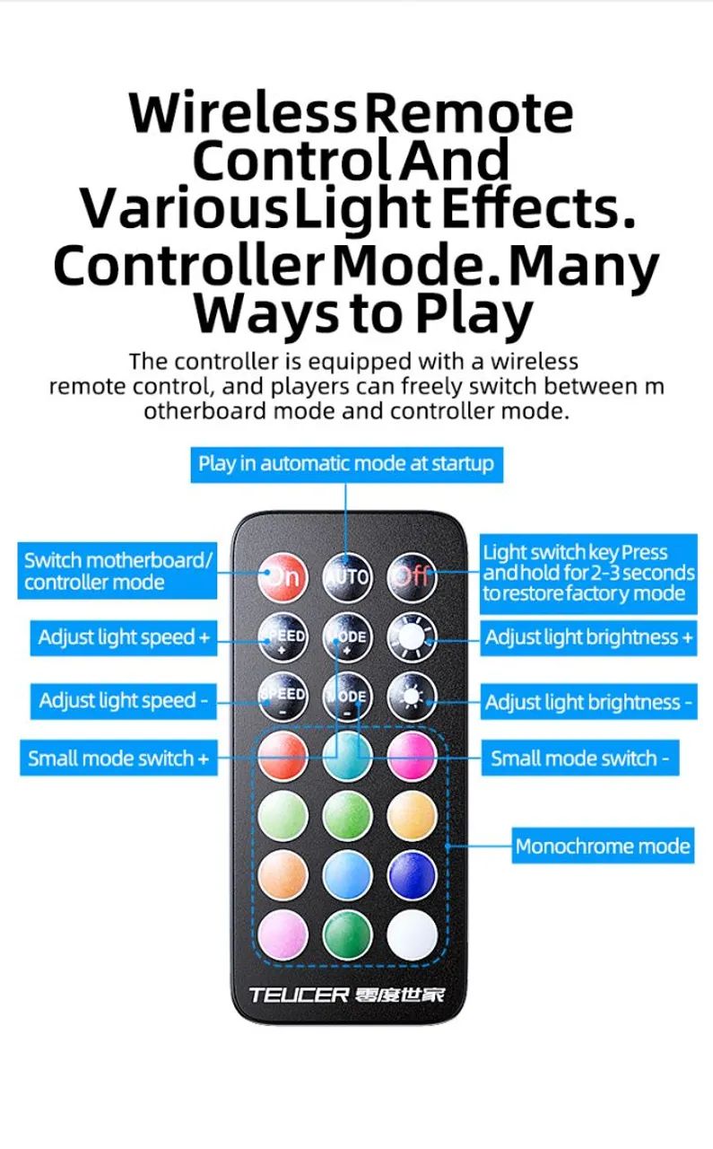 Controladora ARGB para 10 fans Teucer - Foto 5