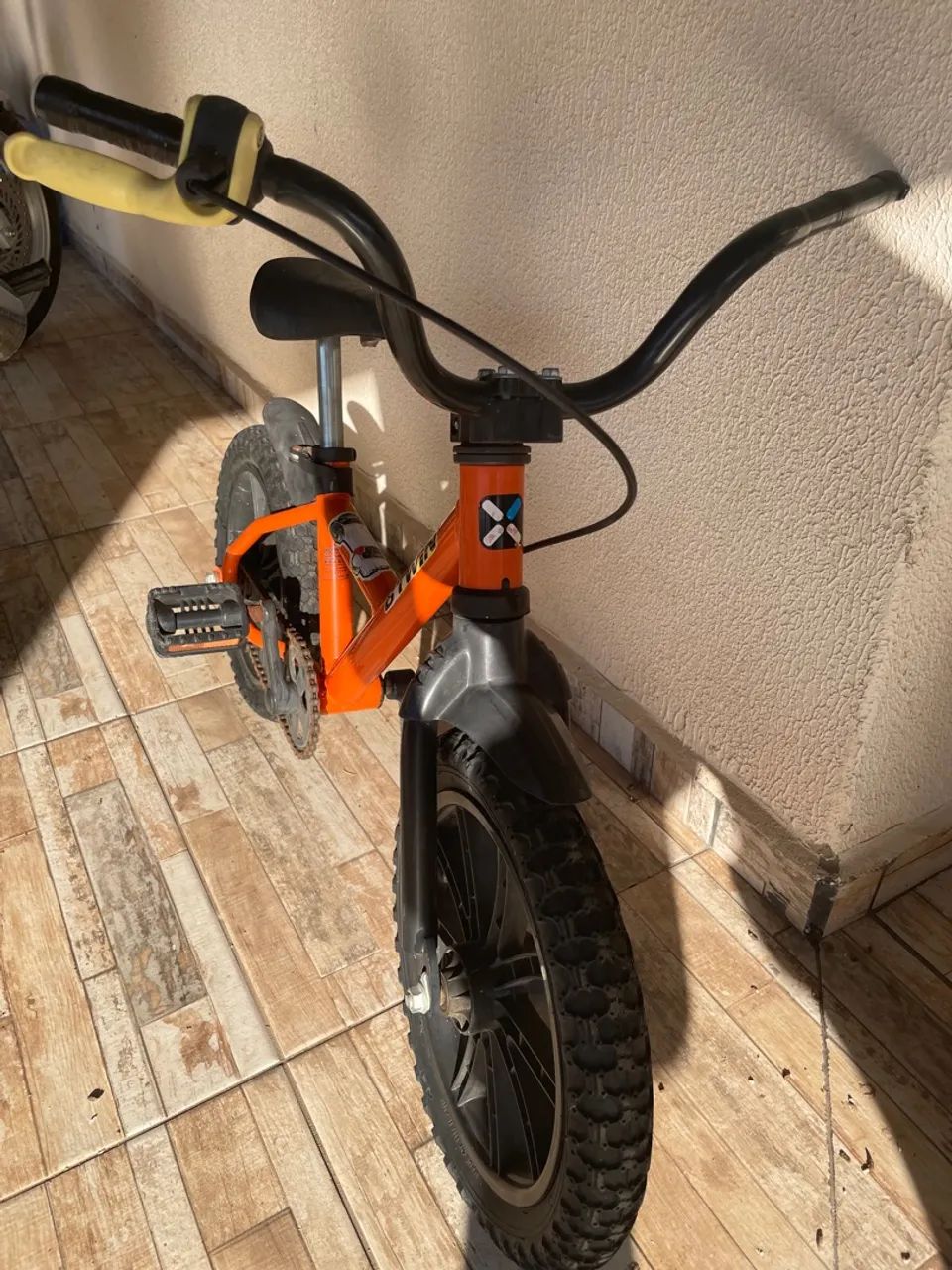 Bicicleta Infantil Aro 14 Laranja - Btwin - Foto 4