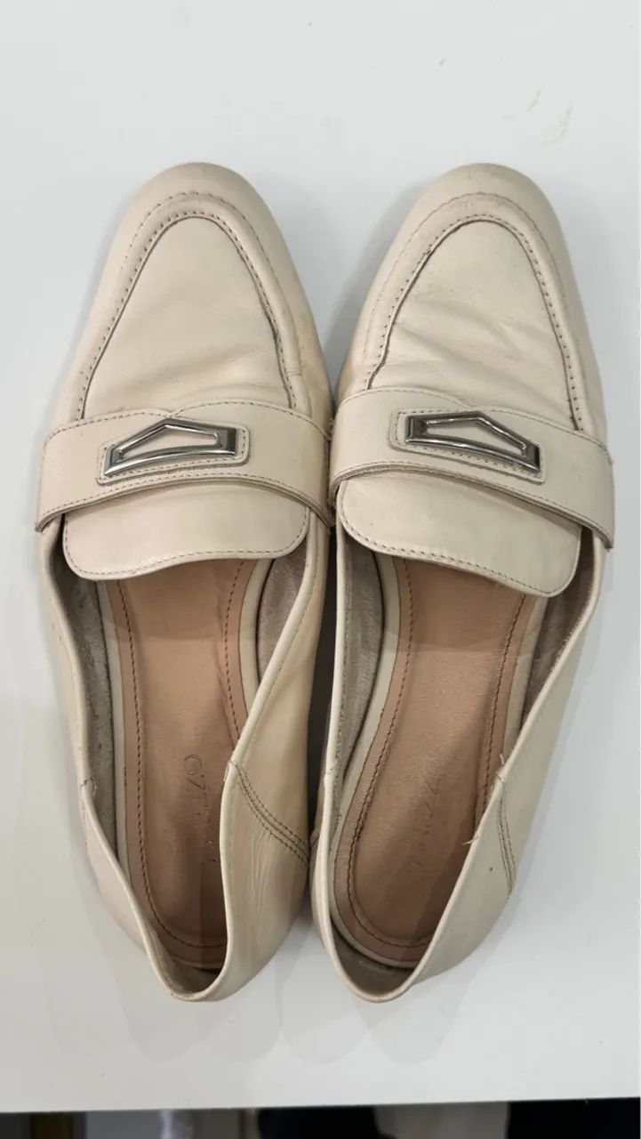 Mocassim Femininos na cor off TAM: 38  - Foto 3