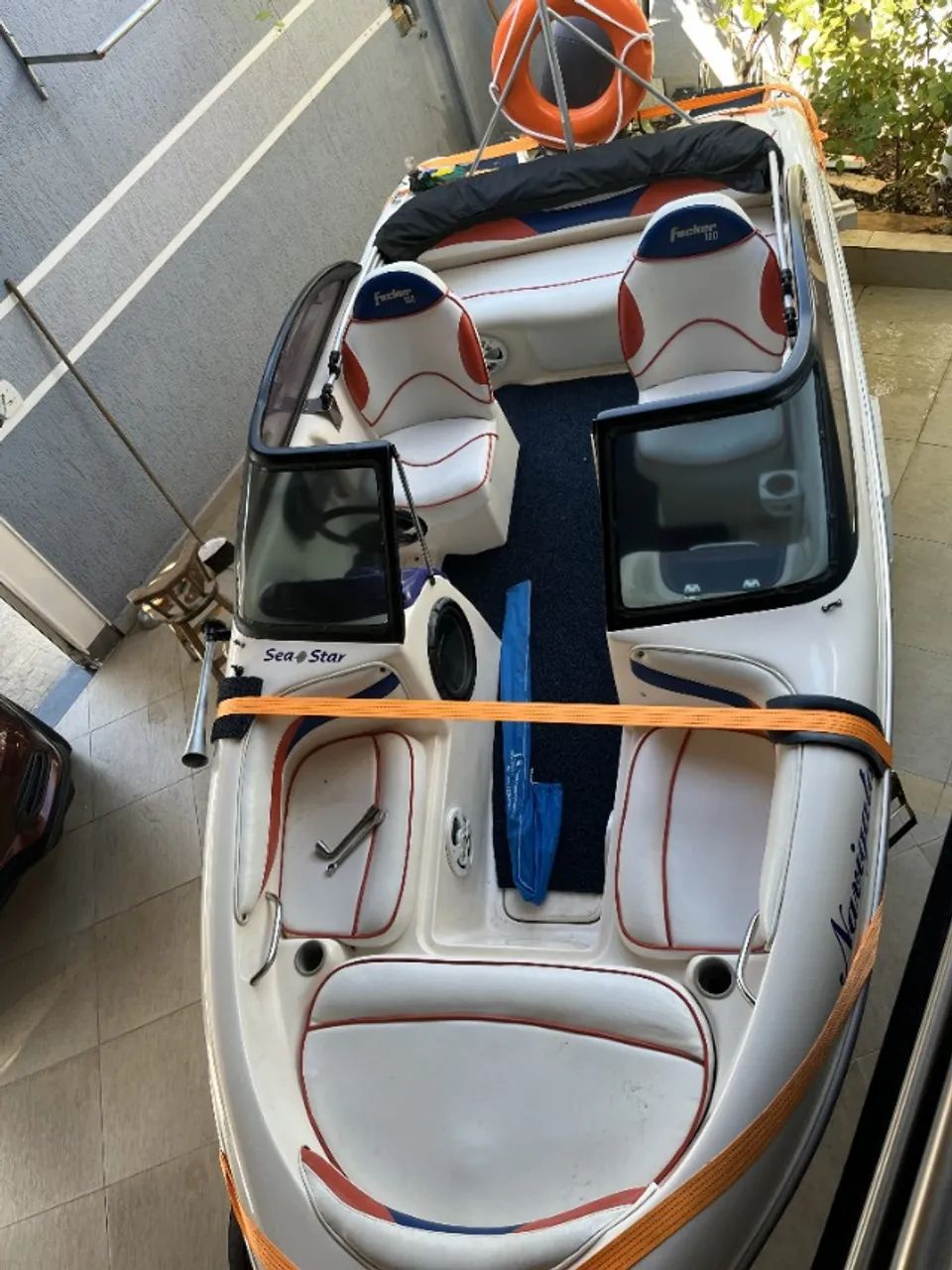 Lancha Focker 16 pés, ano  2005,  motor Yamaha 90  HP - Foto 7